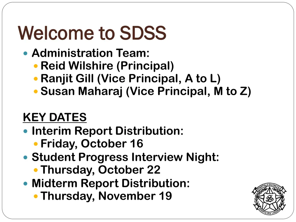 welcome to sdss welcome to sdss administration