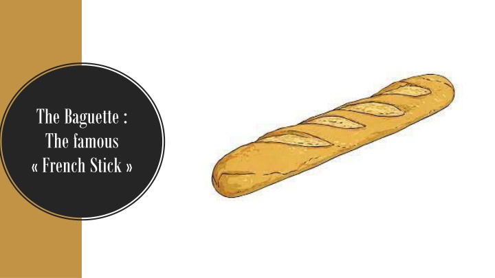 the baguette the famous french stick