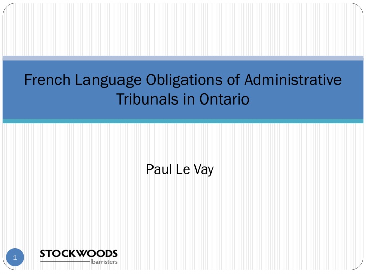 french language obligations of administrative