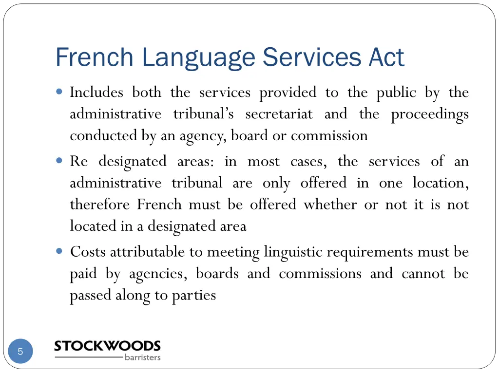 french language services act 3