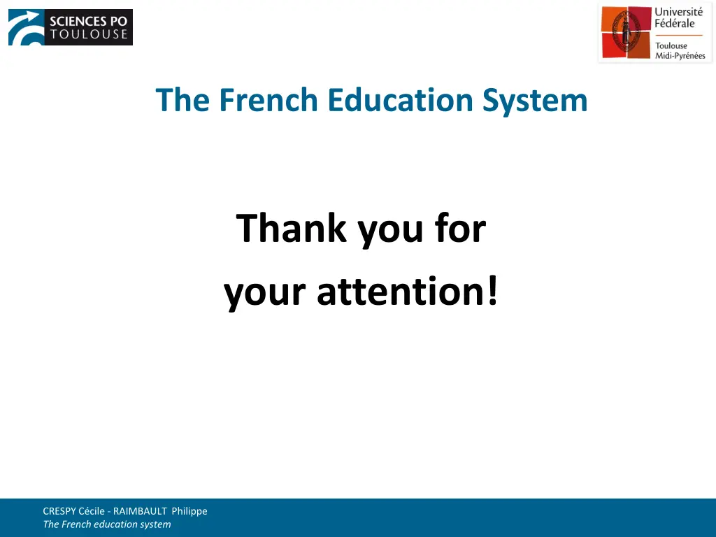 the french education system 1