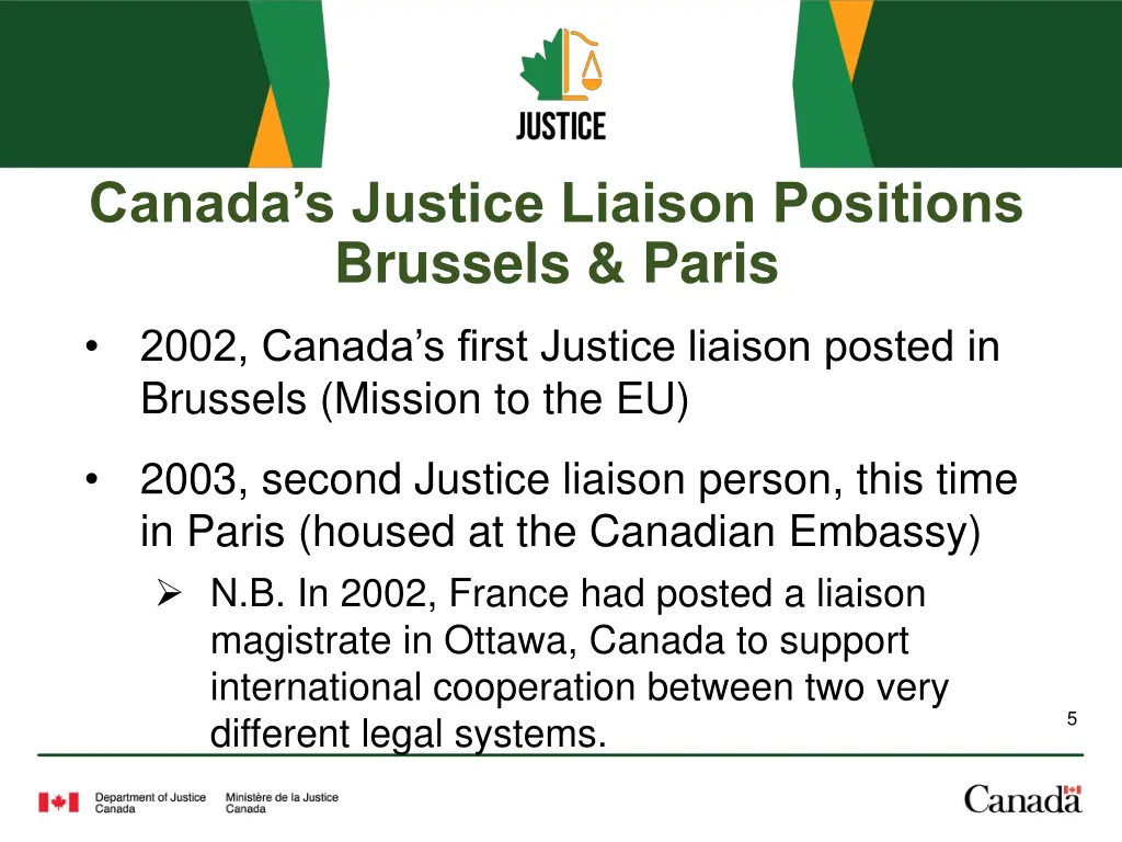 canada s justice liaison positions brussels paris