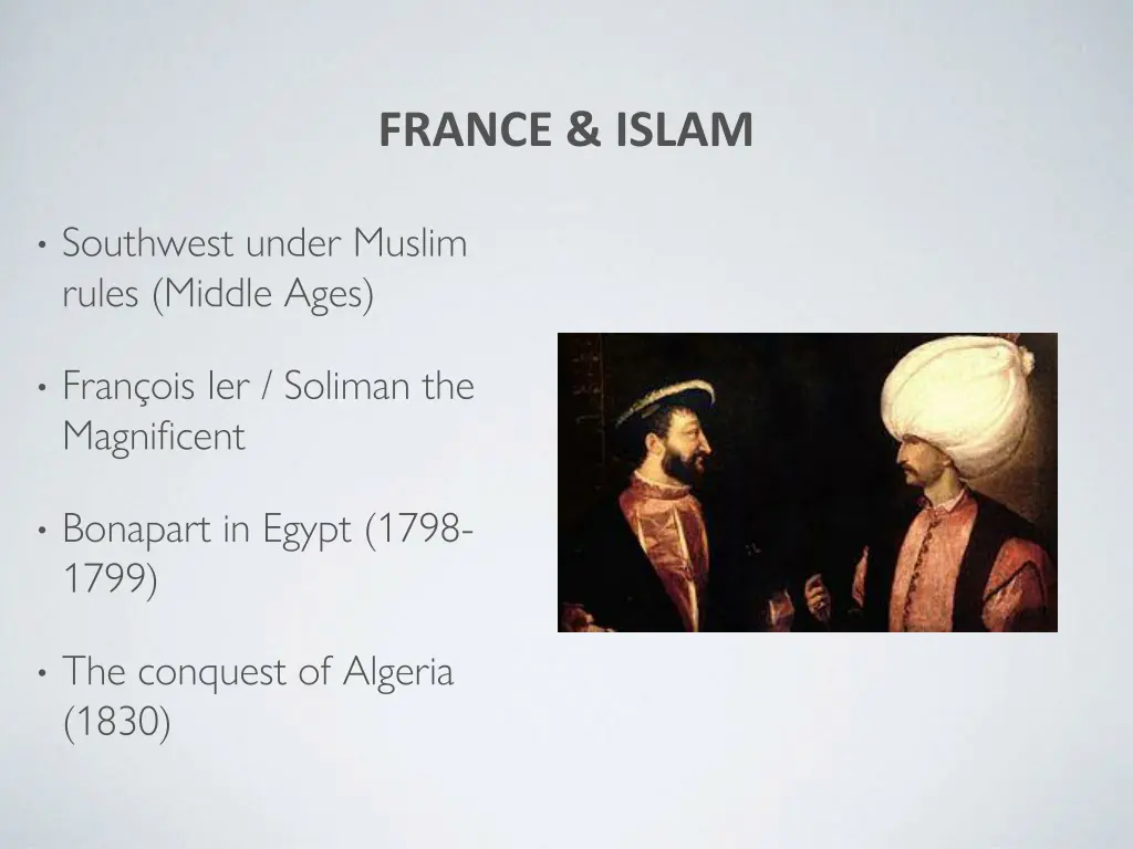 france islam