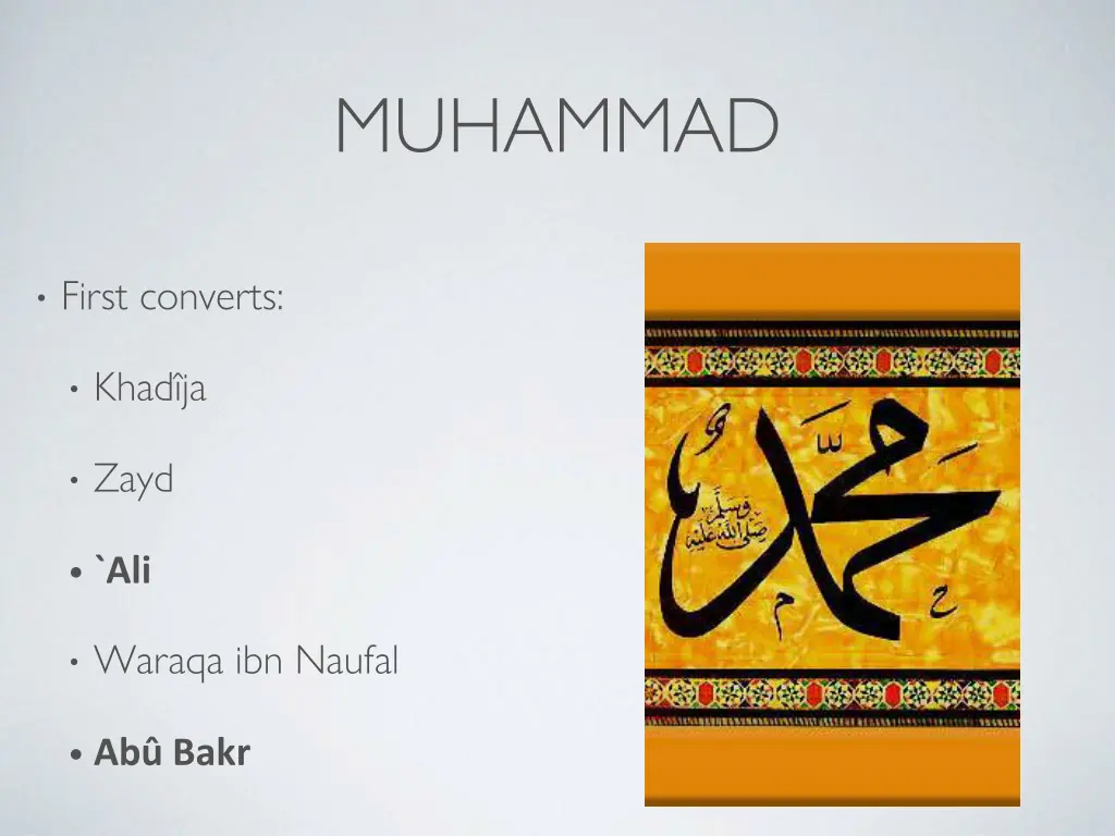 muhammad 1