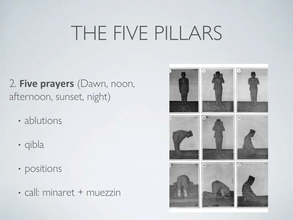 the five pillars 1