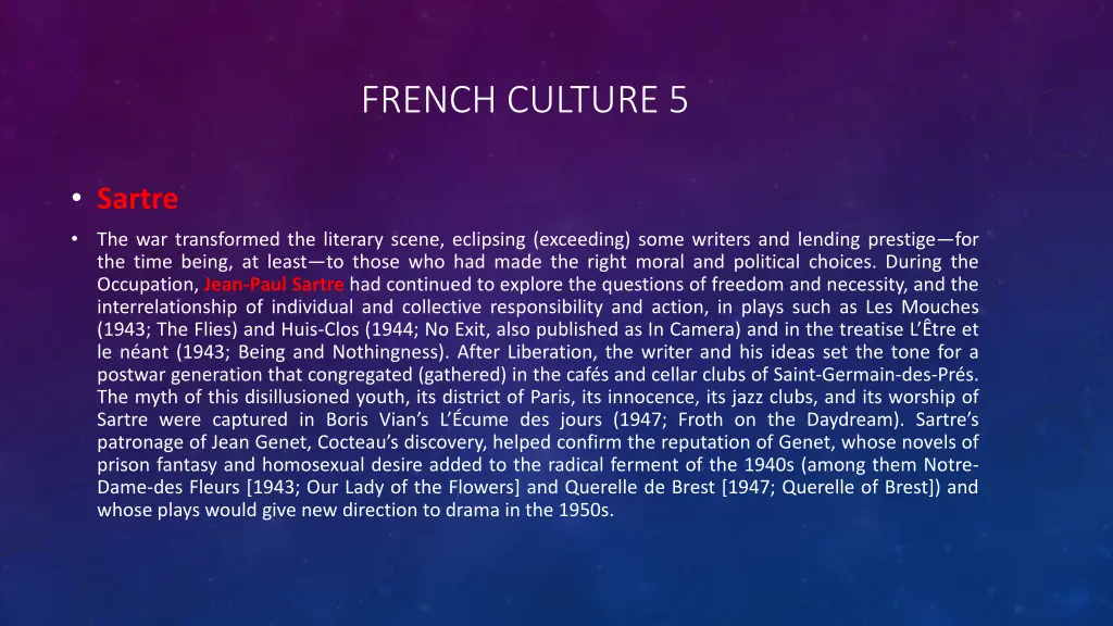 french culture 5