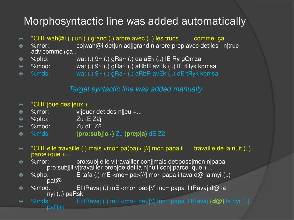 morphosyntactic line was added automatically