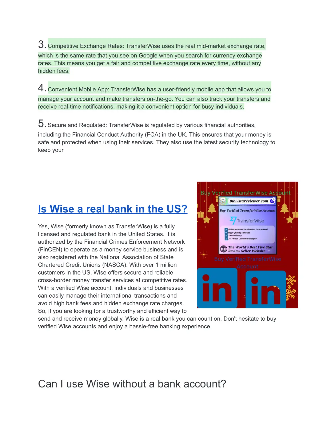 3 competitive exchange rates transferwise uses