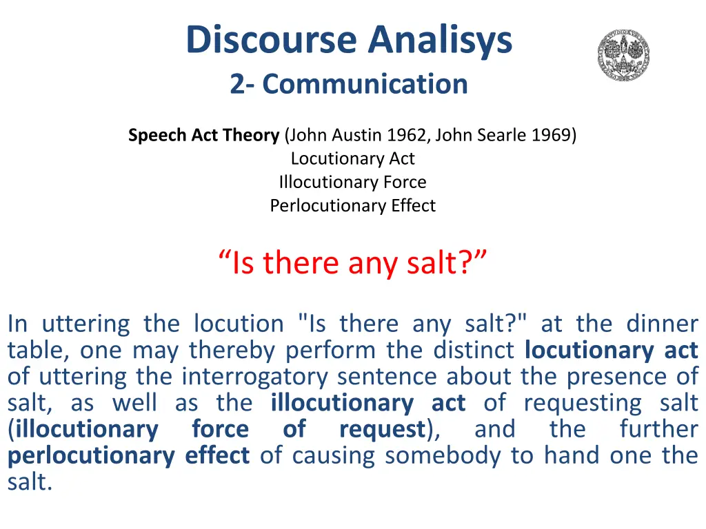 discourse analisys 2 communication 2