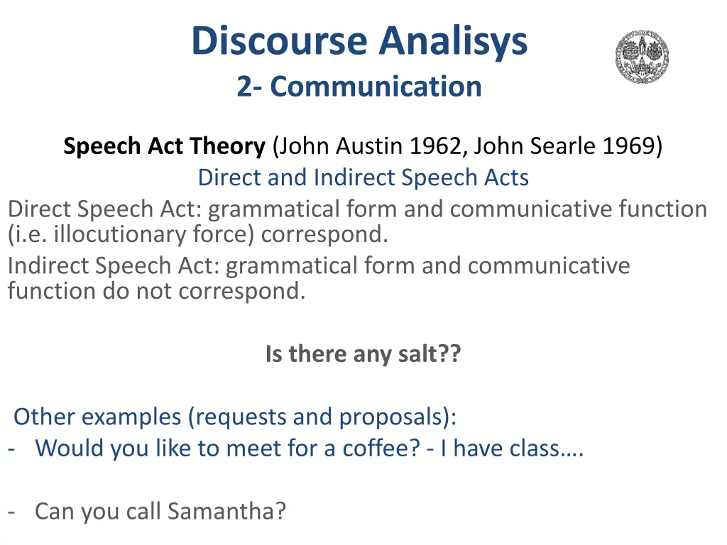 discourse analisys 2 communication 4