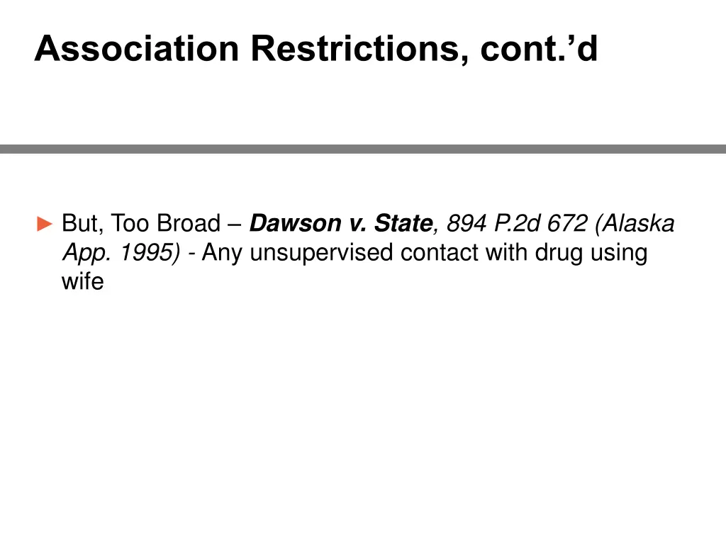 association restrictions cont d 1