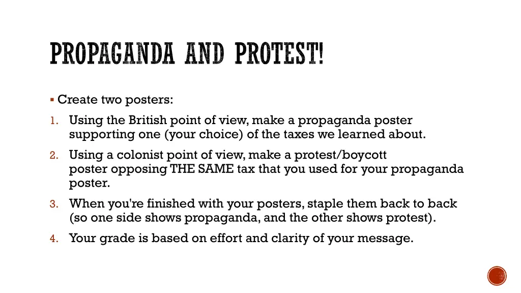 propaganda and protest