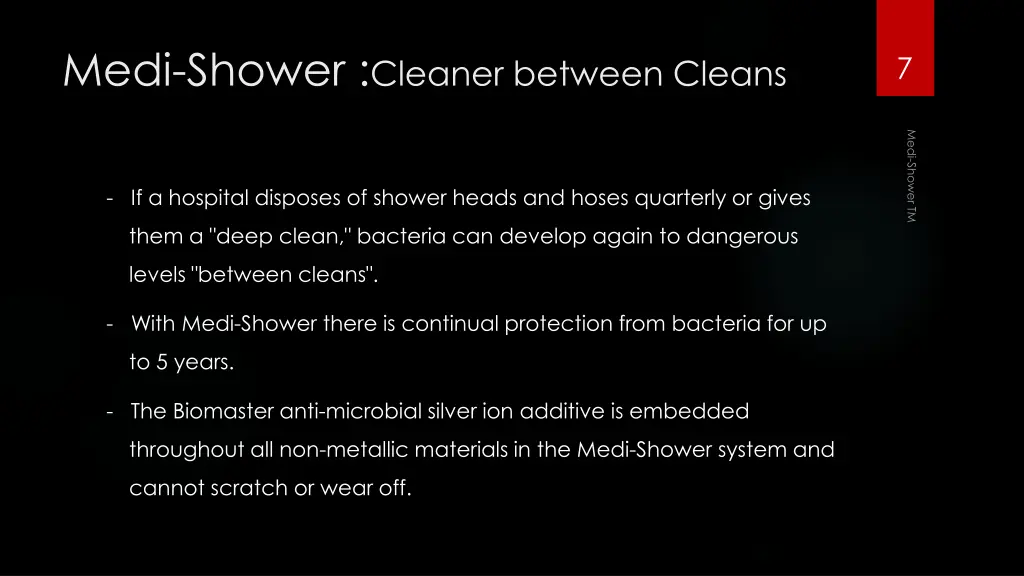 medi shower cleaner between cleans