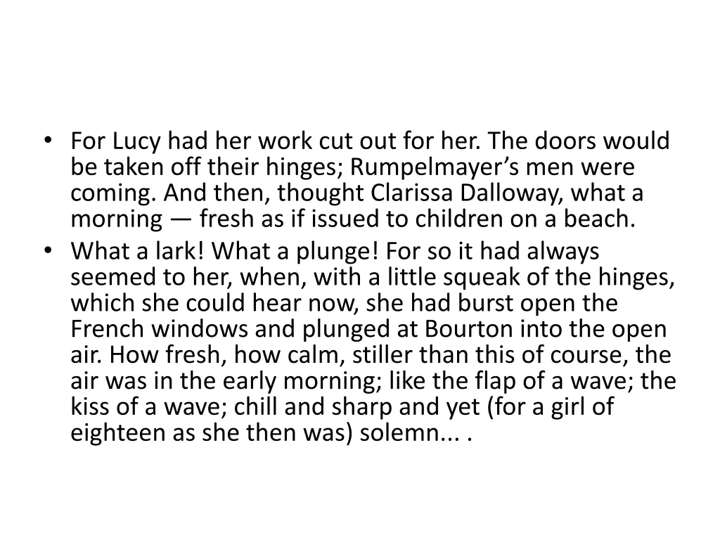 for lucy had her work cut out for her the doors