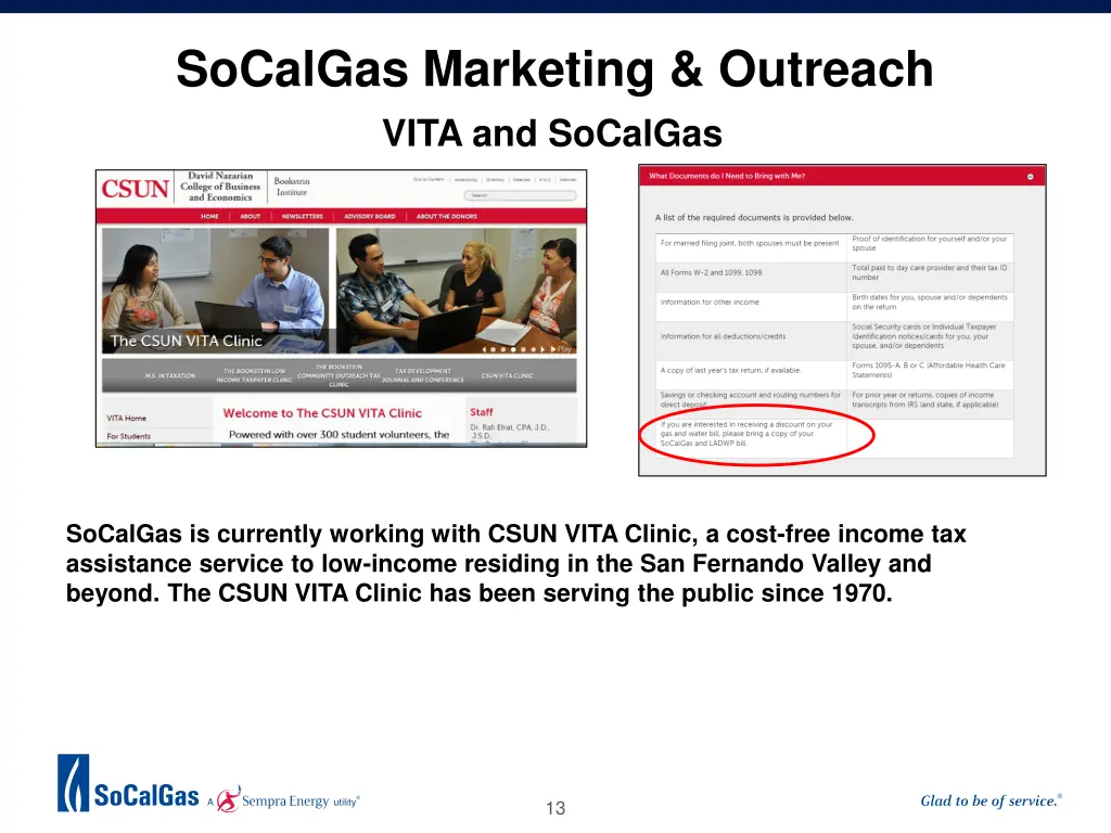 socalgas marketing outreach