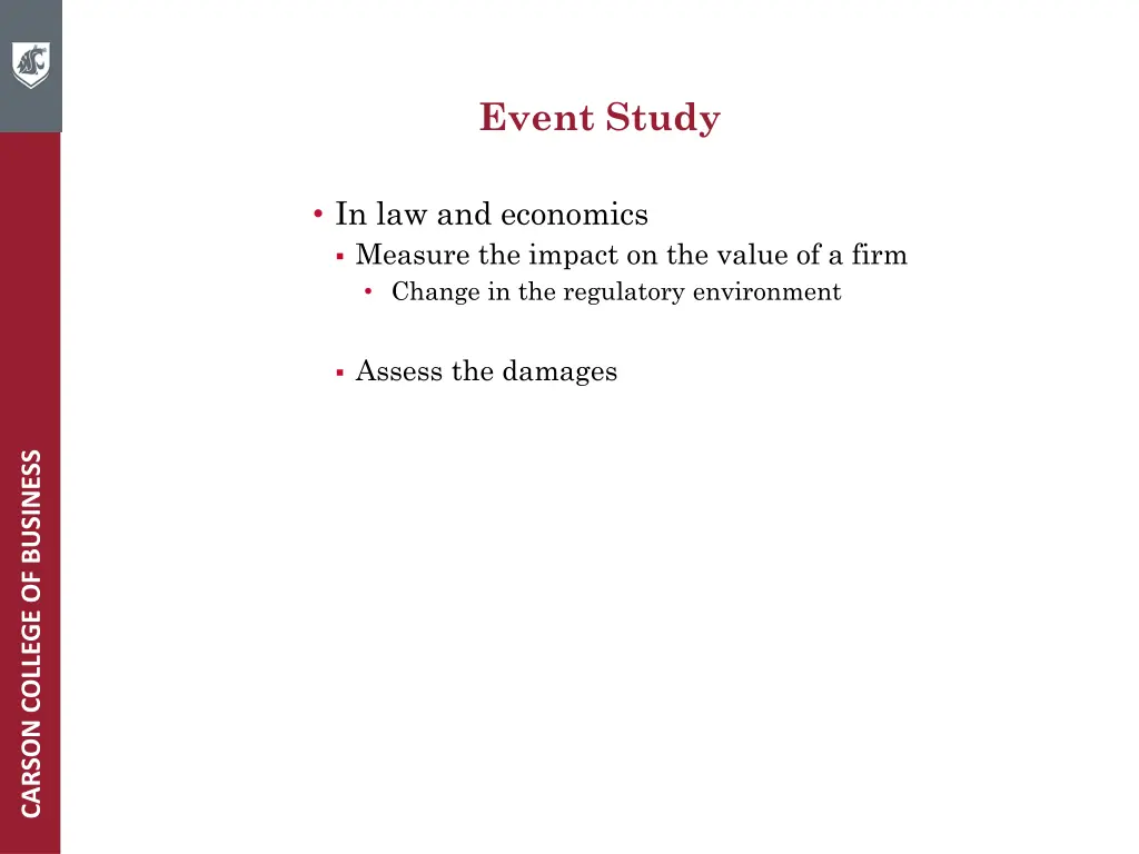 event study 1