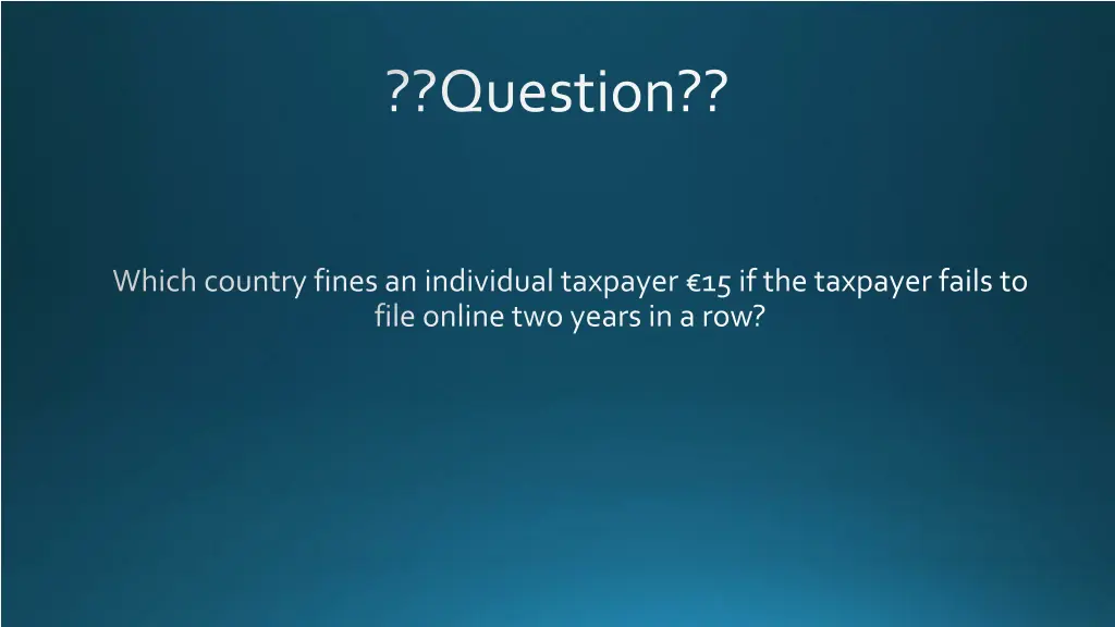 question 2