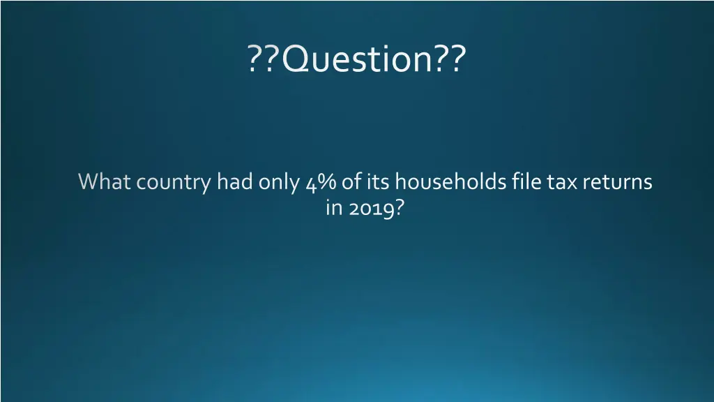 question 5