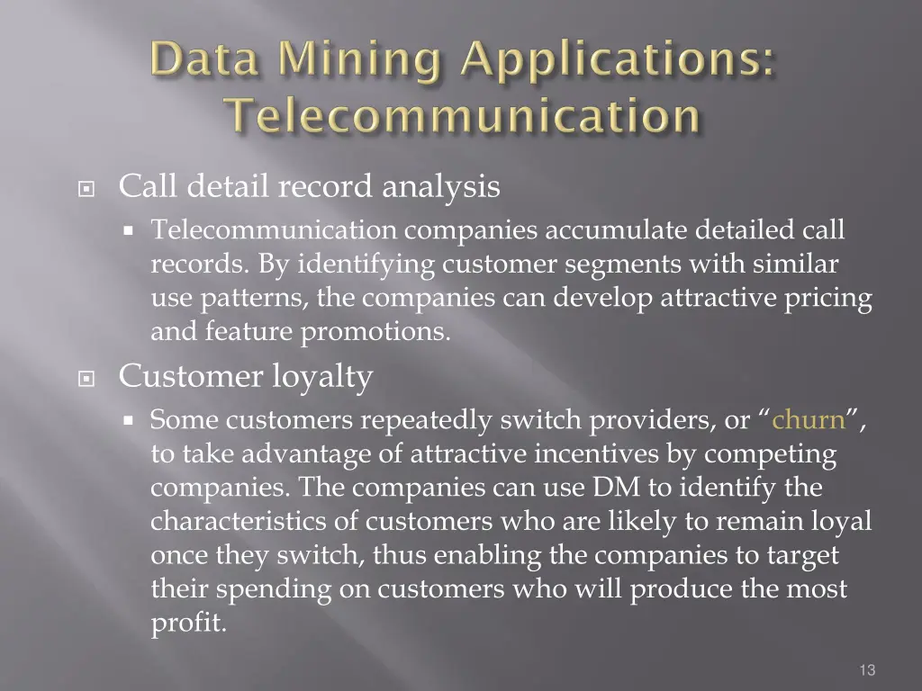 call detail record analysis telecommunication