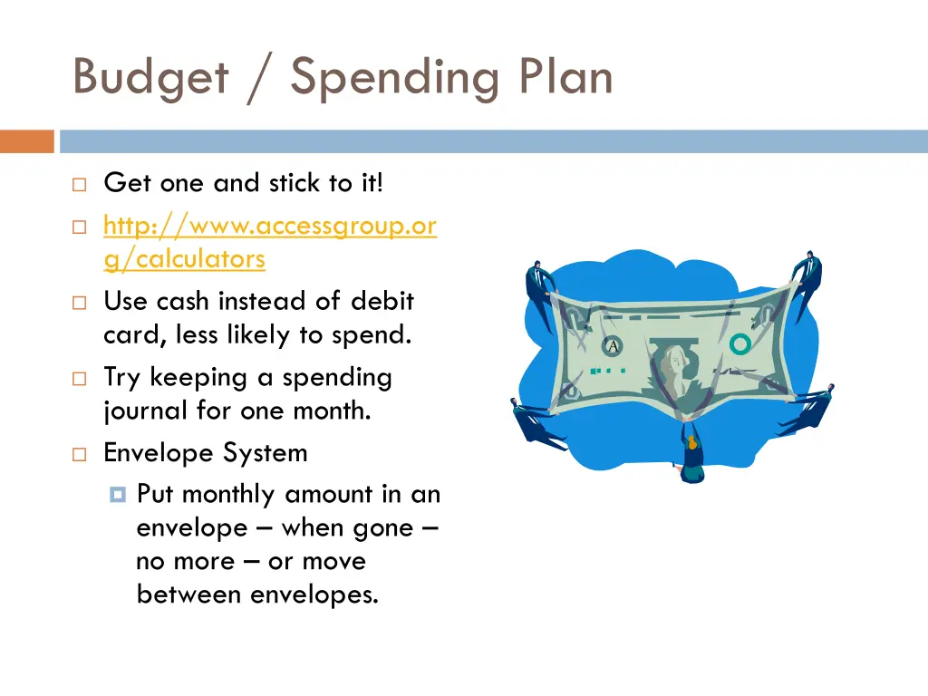 budget spending plan