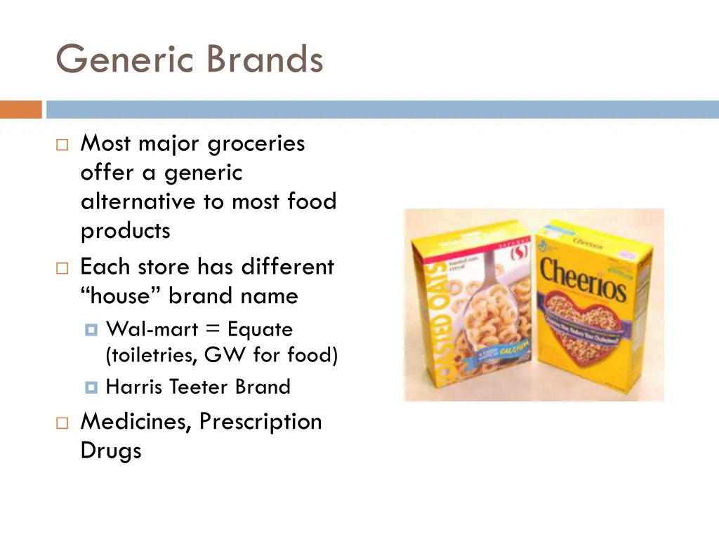 generic brands