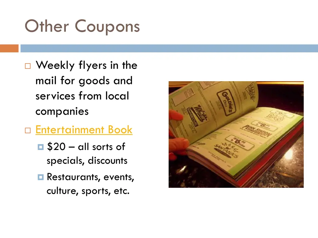 other coupons