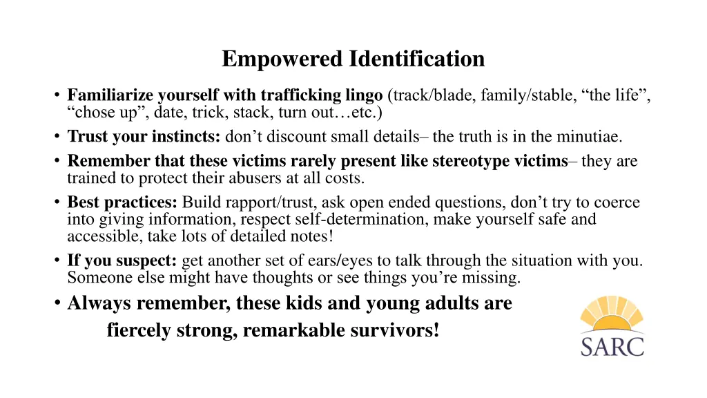 empowered identification