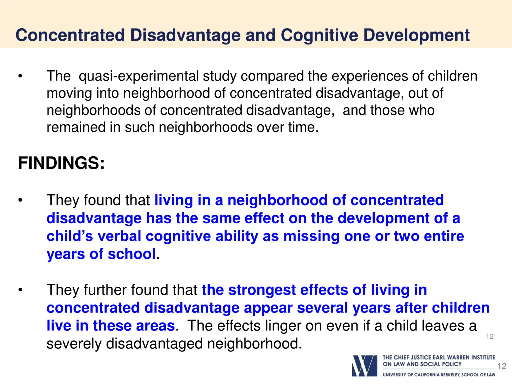 concentrated disadvantage and cognitive 1