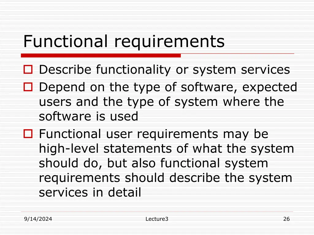 functional requirements 1