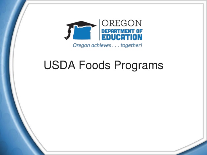 usda foods programs