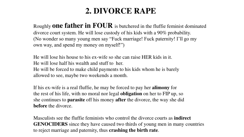 2 divorce rape