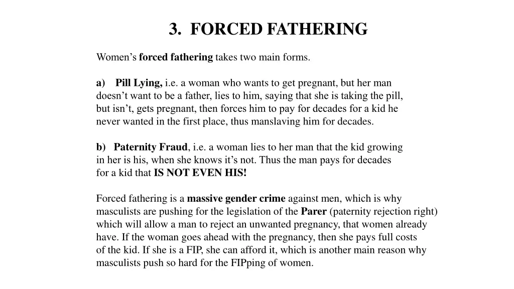 3 forced fathering