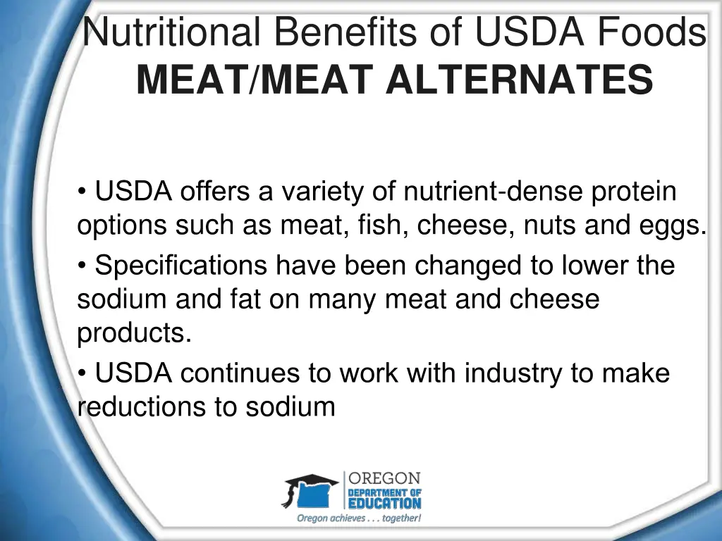 nutritional benefits of usda foods meat meat