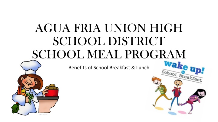 agua fria union high school district school meal