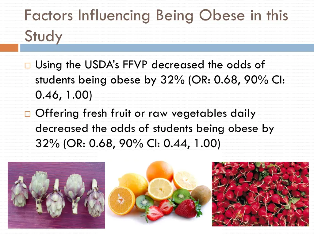 factors influencing being obese in this study