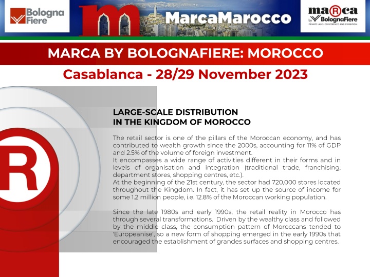 marca by bolognafiere morocco casablanca