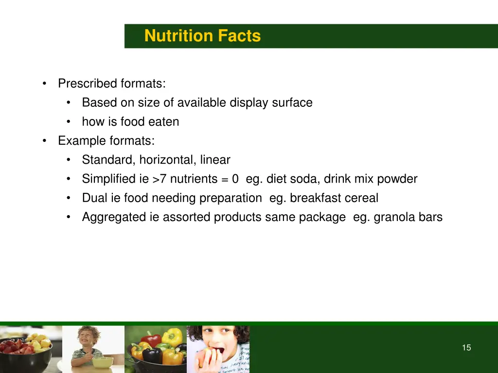 nutrition facts 2