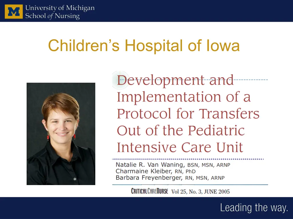 children s hospital of iowa