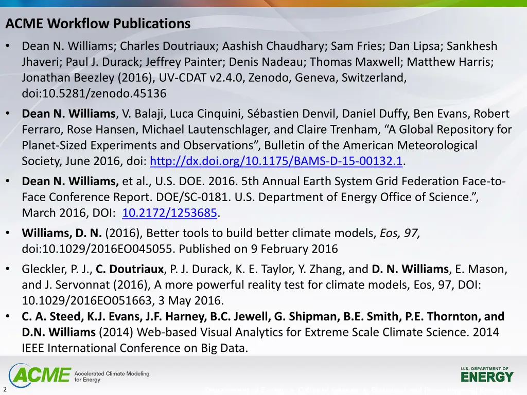 acme workflow publications dean n williams