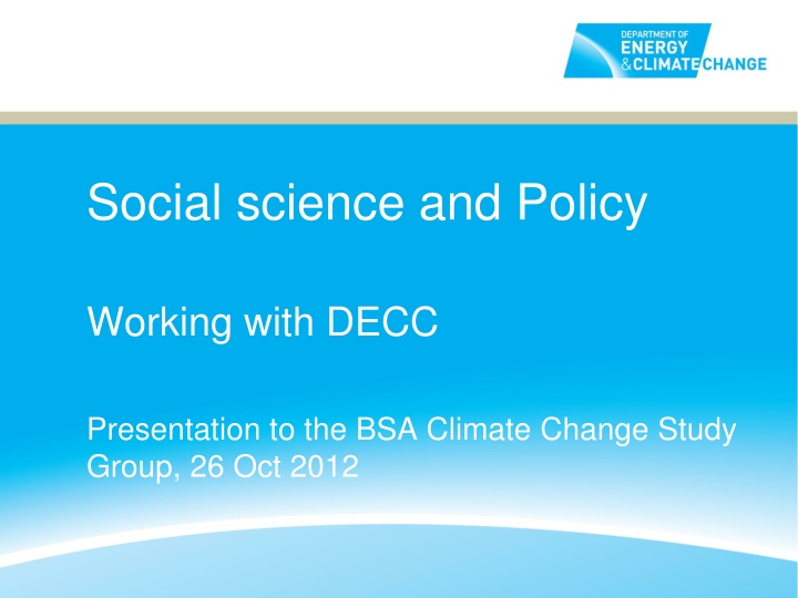 social science and policy