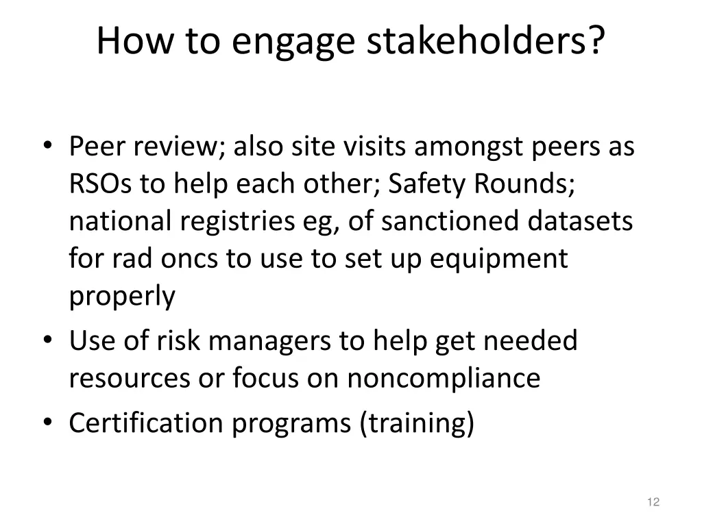 how to engage stakeholders 1