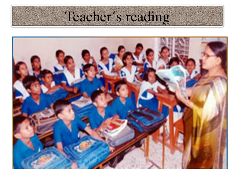 teacher s reading