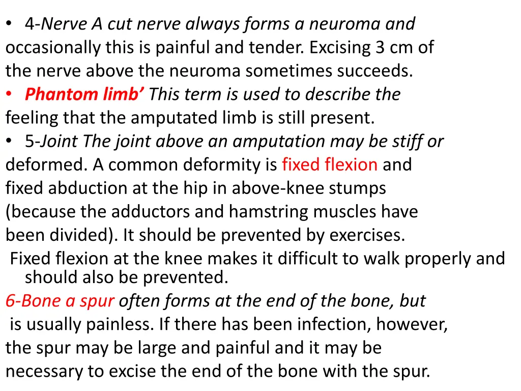 4 nerve a cut nerve always forms a neuroma