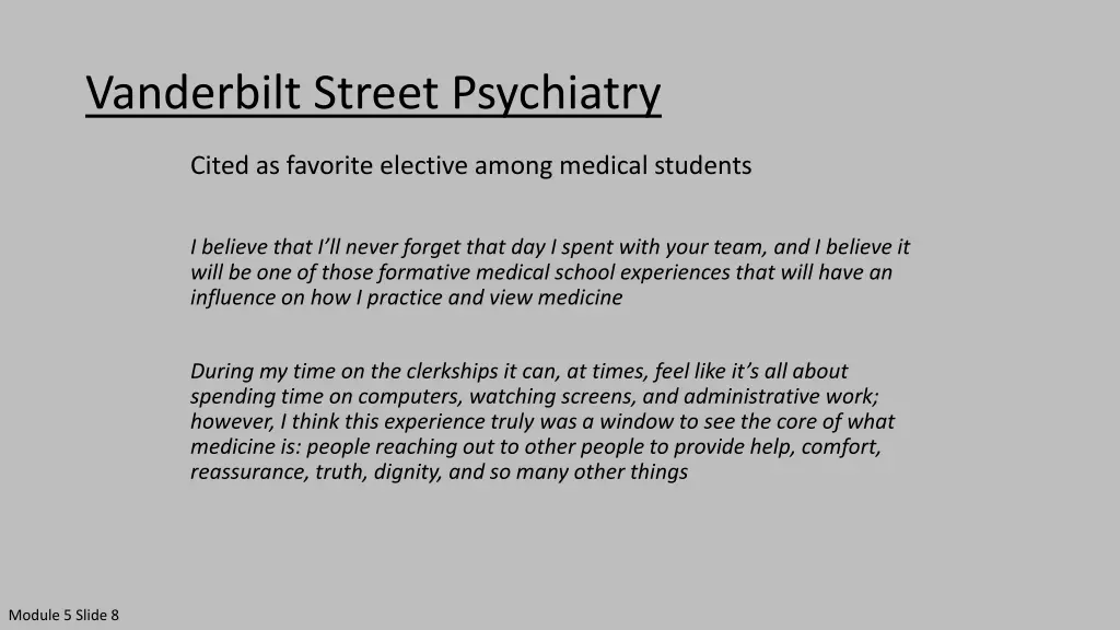 vanderbilt street psychiatry 1