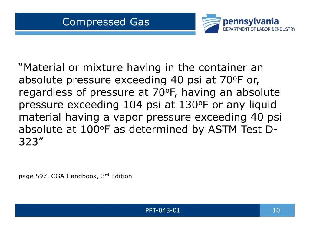 compressed gas