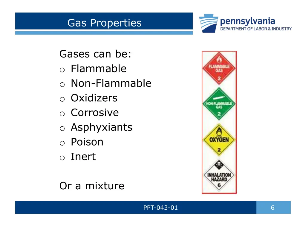 gas properties