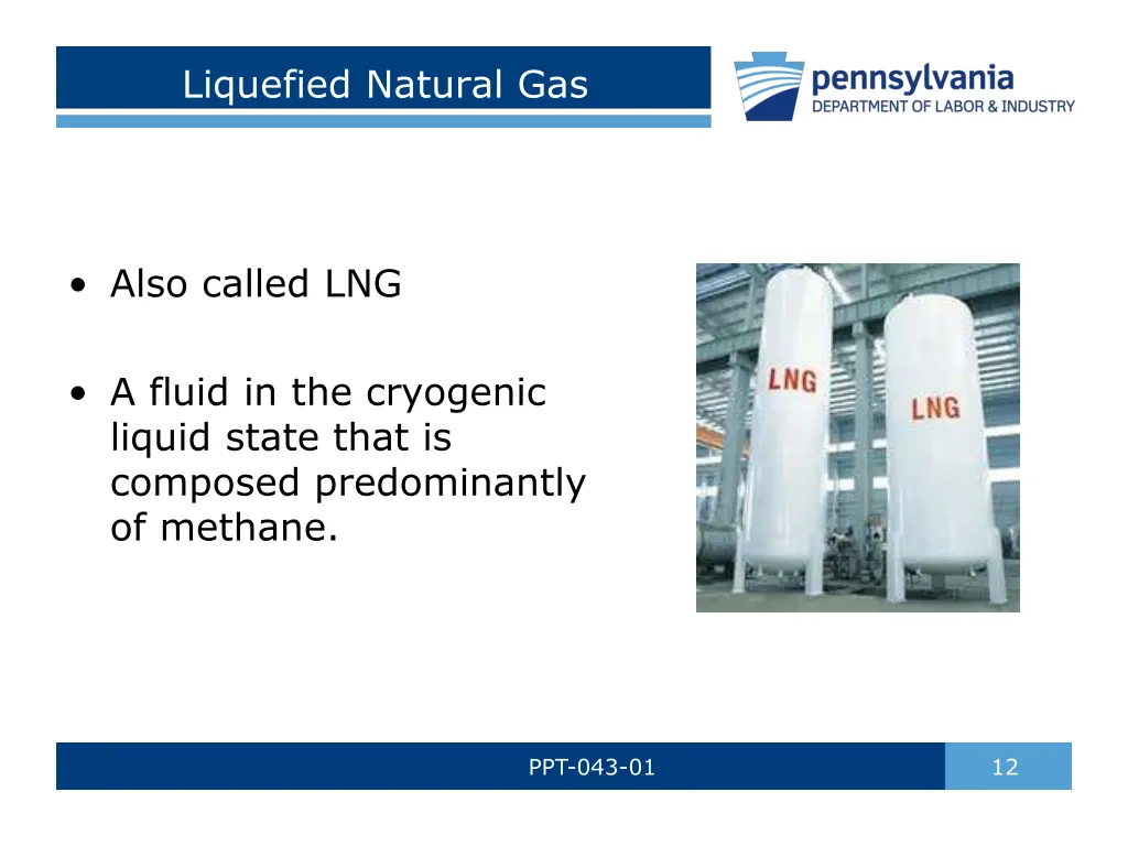 liquefied natural gas