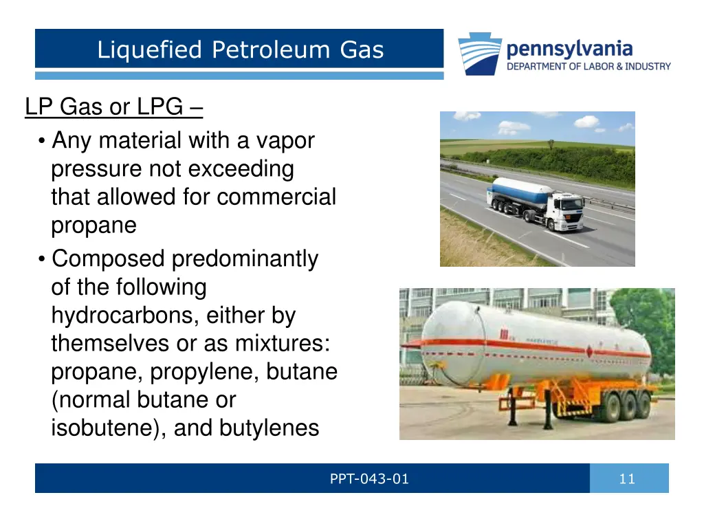 liquefied petroleum gas