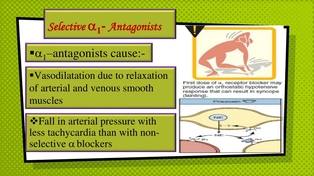 selective selective 1 antagonists 1