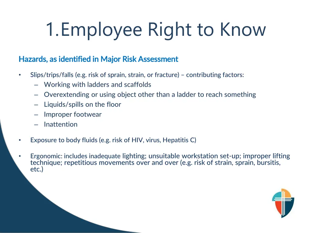 1 employee right to know